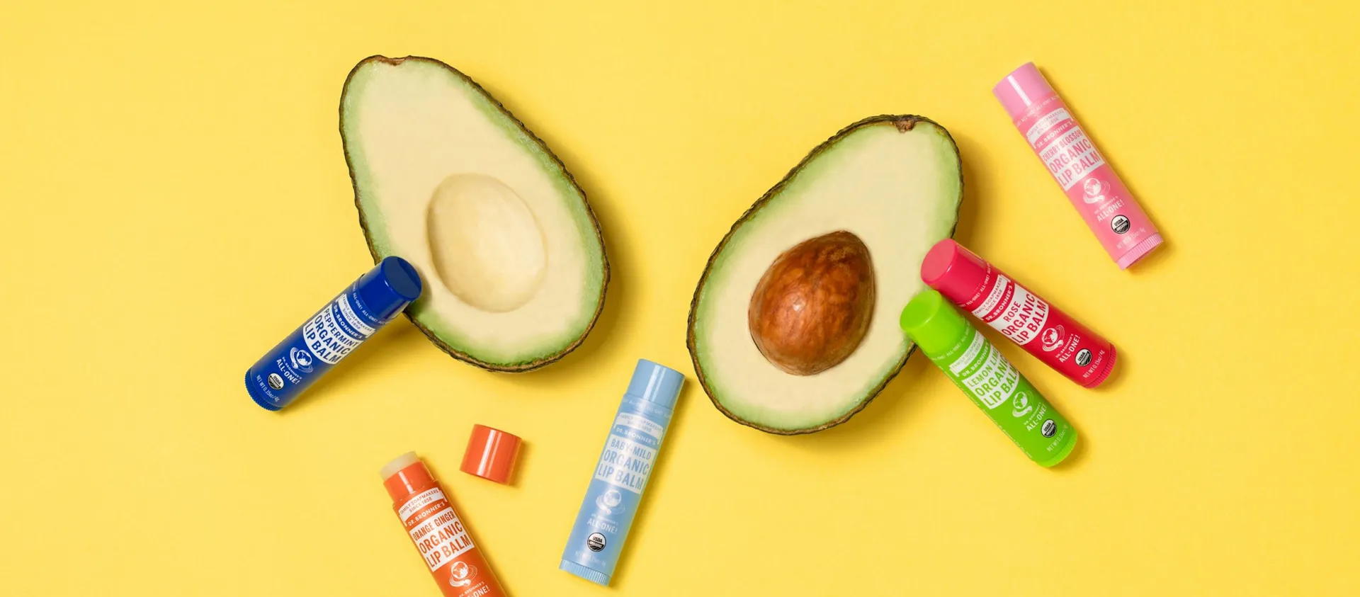 オーガニックリップバームメインビジュアル